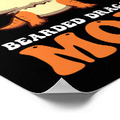 Baardagaam Moeder Poster (Hoek)