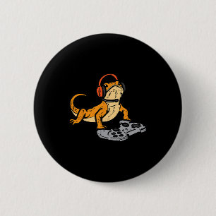 Baardagaam Videogames Funny Gamer Dier Mannen Ronde Button 5,7 Cm