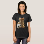 Baardagaamvoetbal t-shirt (Voorkant volledig)
