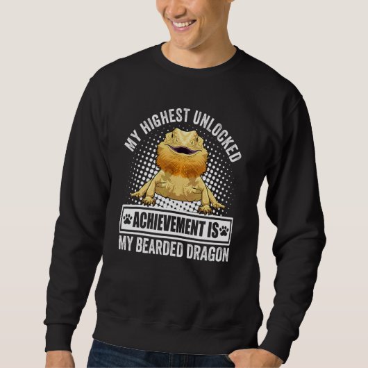 Baardagame Eigenaar Baardagame Reptiel Trui (Voorkant)