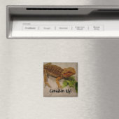 Baardagame Humor Canadees Eh! Magneet (Insitu (Vaatwasser))