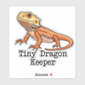 Baardagame Kleine Drakenoppasser Baardagame Sticker (Vel)