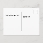 Baardagame met verjaardagshoed op zijn verjaardag briefkaart (Achterkant)