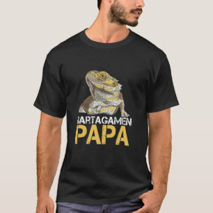 Baardagamen Papa Baardagamen Houder Baardagaam T-shirt