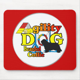 Baardcollie Agility Cadeaus Muismat