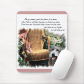 Baardcollie Kunst Cadeaus Muismat (Met muis)