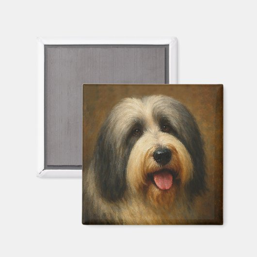 Baardcollie Magneet (Voorkant / Achterkant)