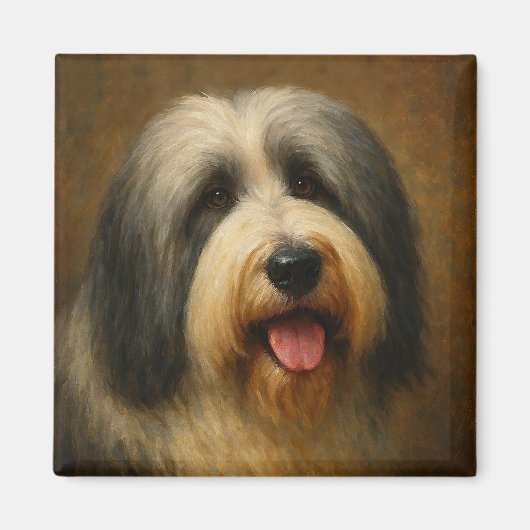 Baardcollie Magneet (Voorkant)