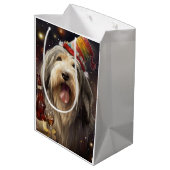 Baardcollie Nieuwjaar Medium Cadeauzakje (Achterkant Gekanteld)