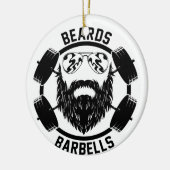 baarden keramisch ornament (Links)