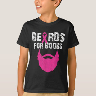 Baarden voor een borstkanker Awareness T-shirt