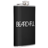Baardfles - Baard-ig - voor de Baardige Man Heupfles (Rechts)