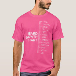 Baardgroeimeter T-shirt