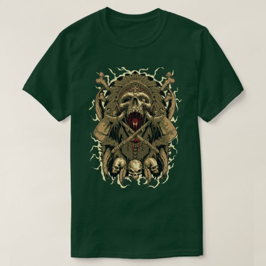 baardhaar t-shirt (Design voorkant)