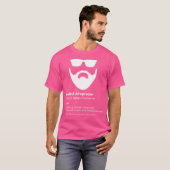 Baardige Chiropractor Baardgrap Chiropractor T-shirt (Voorkant volledig)