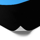 Baarium Funny Sheep Chemistry Pun Dark BG Poster (Hoek)