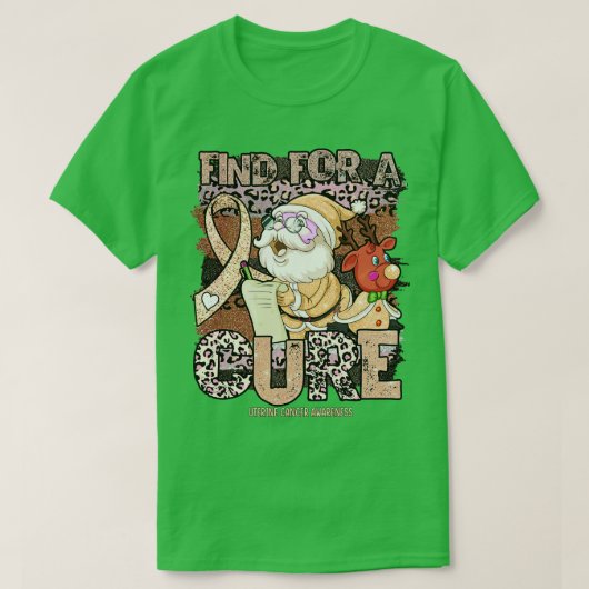 Baarmoeder Bewustzijn Luipaard Kerstmis Cure T-shirt (Design voorkant)