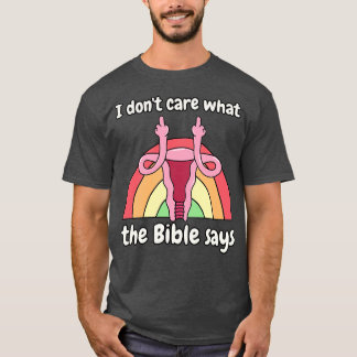 Baarmoeder Vrouwenrechten T-shirt