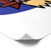 baarmoederhals in het monlicht poster (Hoek)