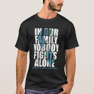 Baarmoederhalskanker Awareness Maand Supporter Fig T-shirt