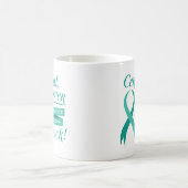 Baarmoederhalskanker - Blauwgroen Mok van de Koffi (Center)