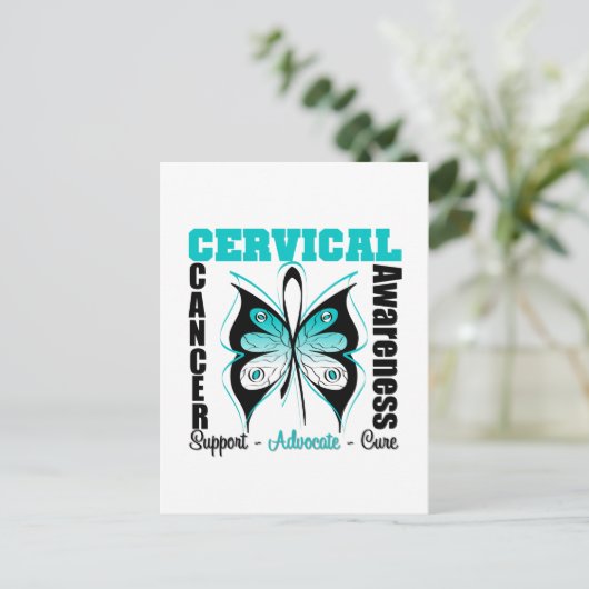 Baarmoederhalskanker Briefkaart (Staand voorkant)