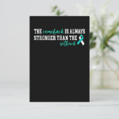 Baarmoederhalskanker De Comeback is altijd sterker Kaart (Staand voorkant)