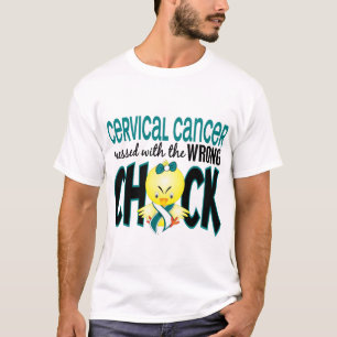 Baarmoederhalskanker met de verkeerde griep t-shirt