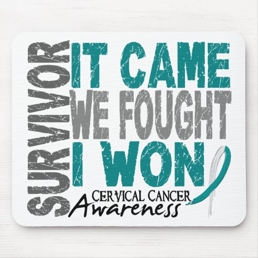 Baarmoederhalskanker Overlevende baarmoeder die we Muismat (Voorkant)