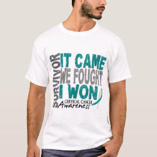 Baarmoederhalskanker Overlevende baarmoeder die we T-shirt
