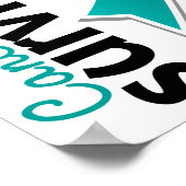 Baarmoederhalskanker Overleving 19 Poster (Hoek)