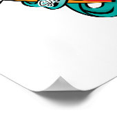 Baarmoederhalskanker Tattoo Poster (Hoek)