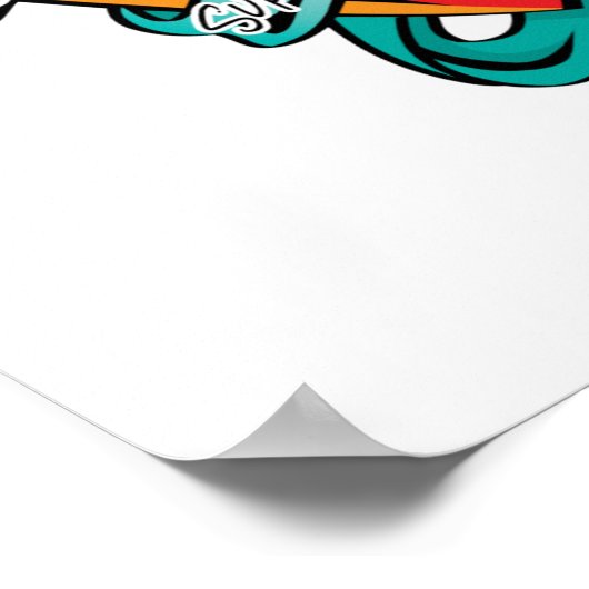 Baarmoederhalskanker Tattoo Poster (Hoek)