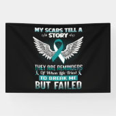 Baarmoederhalskanker Vrouwen Spandoek (Horizontaal)