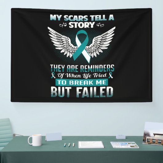 Baarmoederhalskanker Vrouwen Spandoek (Beurs)