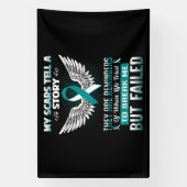 Baarmoederhalskanker Vrouwen Spandoek (Verticaal)
