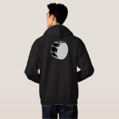 baarmoedertrommel hoodie (Achterkant volledig)