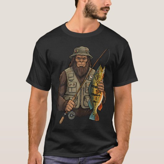 Baars Baars Bigfoot Visser T-shirt (Voorkant)