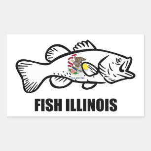 Baars Illinois Rechthoekige Sticker