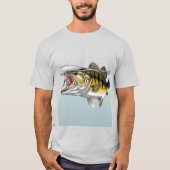Baars met grote bek t-shirt (Voorkant)