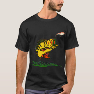 Baars snoek Strike Plug Lokaas Vissen Aggressief A T-shirt