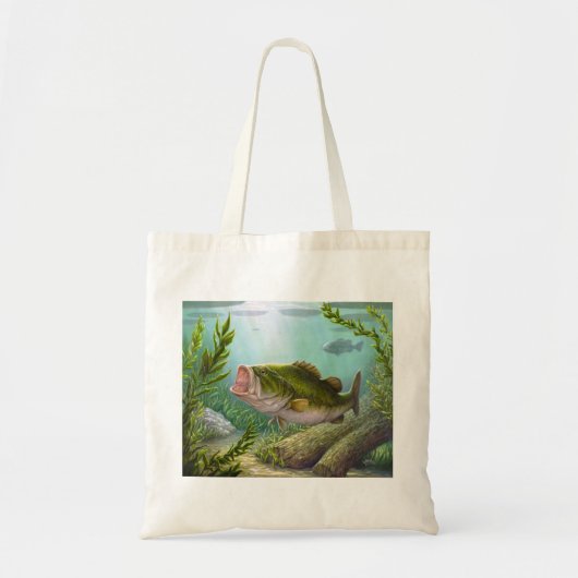 Baars Vis Tote Bag (Voorkant)
