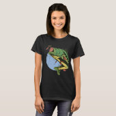 Baars vis vissen angelaar t-shirt (Voorkant volledig)