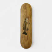Baars vissen persoonlijk skateboard (Voorkant)