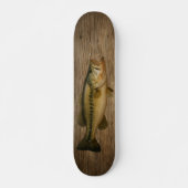 Baars vissen persoonlijk skateboard (Voorkant)