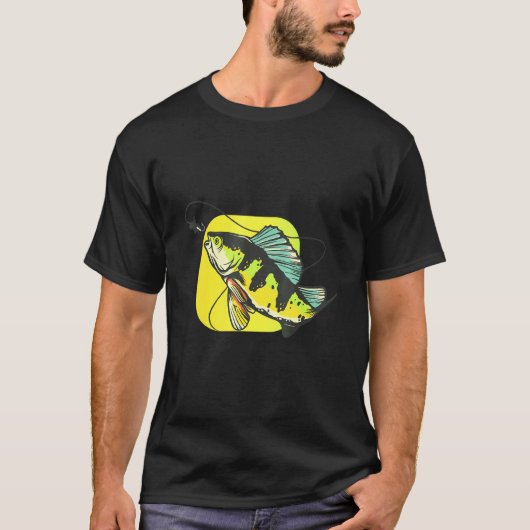 Baars vissen t-shirt (Voorkant)