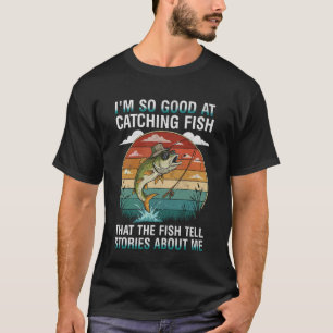 Baars vliegvissen humor vissen vangen vis liefhebb t-shirt