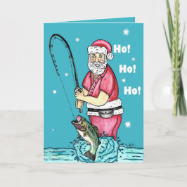 Baarsvissen Santa Claus Kerstmis Kaart