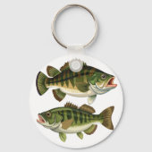Baarsvissen voor vissers en visvrouwen sleutelhanger (Achterkant)