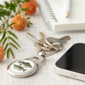 Baarsvissen voor vissers en visvrouwen sleutelhanger (Zijkant)